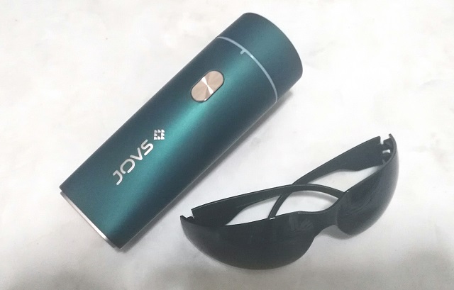 JOVSdoraの使い方⑤付属のサングラスをかける