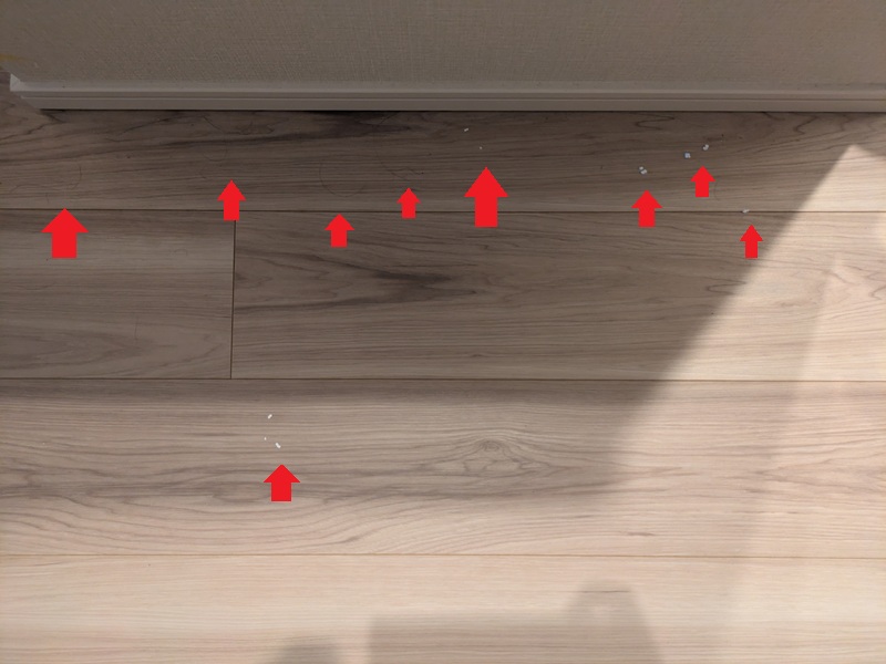 【メリット・良かった所①】ゴミの吸引力に申し分ない